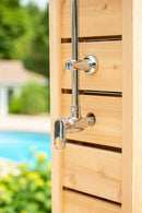 Dundalk White Cedar Outdoor Sierra Pillar Shower (CTC105)