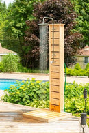 Dundalk White Cedar Outdoor Sierra Pillar Shower (CTC105)