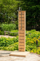 Dundalk White Cedar Outdoor Sierra Pillar Shower (CTC105)