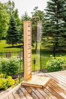 Dundalk White Cedar Outdoor Sierra Pillar Shower (CTC105)
