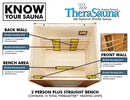 TheraSauna 2 Person Plus Infrared Sauna TS5753