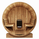 Saunalife 6 Person Sauna Barrel With Rear Window SL-MODELE8W
