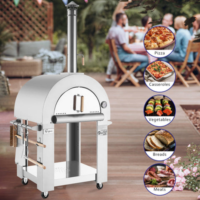 Empava Outdoor Wood Fired Pizza Oven PG01