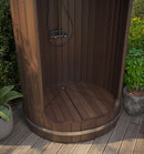 Saunalife Rain Series Outdoor Barrel Shower Kit SL-MODELR3