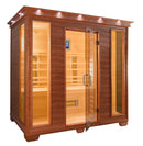 TheraSauna 4 Person Straight Bench Infrared Sauna TS8454