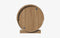Saunalife 6 Person Sauna Barrel With Glass Font SL-MODELE8G