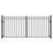 Aleko Steel Dual Swing Driveway Gate - MADRID Style - 16 x 6 Feet DG16MADD-AP