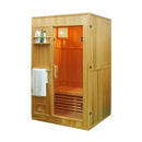 Aleko Canadian Hemlock Indoor Wet Dry Sauna 3 kW ETL Certified Heater 2 Person SEN2OLT-AP