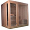 Aleko Canadian Hemlock Indoor Wet Dry Sauna 6 kW ETL Certified Heater 6 Person STI6LAHTI-AP