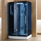Mesa Steam Shower 47"W x 35"D x 85"H w/ Blue Glass WS-300A