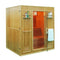 Aleko Canadian Hemlock Indoor Wet Dry Sauna 4.5KW ETL Certified Heater 4 Person SEN4BUG-AP