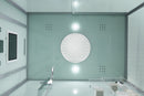 Maya Bath Anzio Steam Shower w/ TV - 57" x 37" x 88" (WHITE)