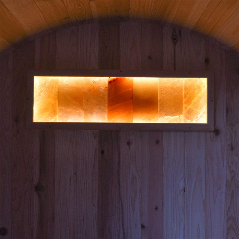 Aleko Himalayan Pink Crystal Sauna LED Salt Brick Wall Panel - 31 inches