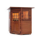 Enlighten SAPPHIRE - 4C Indoor Infrared/Traditional Sauna (H-16379)