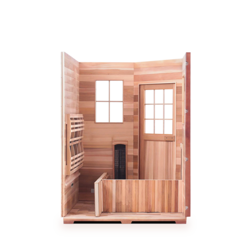 Enlighten DIAMOND - 4C Indoor Infrared/Traditional Sauna (H-17379)