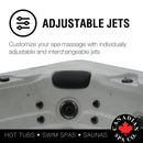 Canadian Spa Company Thunder Bay 2 Pump 44 Jet 5-6 Person Spa KH-10049