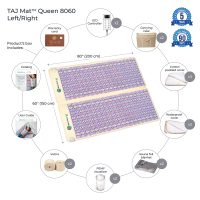 Healthy Line TAJ-MatTM Queen 8060 Firm – Photon PEMF Split InfraMat Pro®