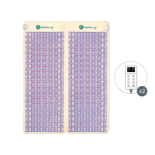 Healthy Line TAJ-MatTM Queen 8060 Firm – Photon PEMF Split InfraMat Pro®