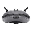 ALEKO Pro Fishing Inflatable Boat with Aluminum Floor - Front Board Holders - 8.4 ft - Gray - BTF250G-AP