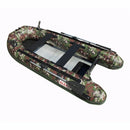 ALEKO Pro Fishing Inflatable Boat with Aluminum Floor - Front Board Holders - 10.5 ft - Camouflage Style - BTF320CM-AP