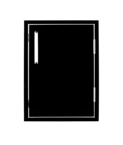 Bonfire Vertical Door 1724 Black CBASDV1724-B