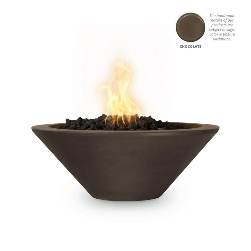 The Outdoor Plus Cazo Concrete Fire Bowl OPT-24RFOE12V