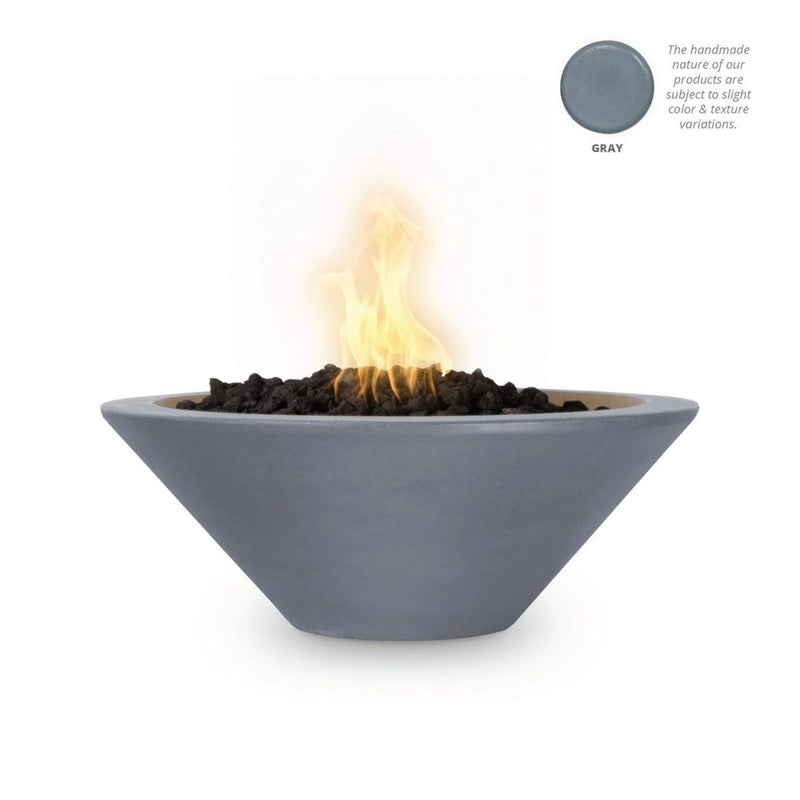 The Outdoor Plus Cazo Concrete Fire Bowl OPT-24RFOE12V
