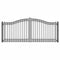 Aleko Steel Dual Swing Driveway Gate - DUBLIN Style - 12 x 6 Feet  DG12DUBD-AP