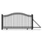 Aleko Steel Sliding Driveway Gate - DUBLIN Style - 12 x 6 Feet DG12DUBSSL-AP