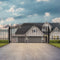 Aleko Steel Single Swing Driveway Gate - LONDON Style - 12 x 6 Feet DG12LONSSW-AP