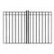 Aleko Steel Dual Swing Driveway Gate - MADRID Style - 18 x 6 Feet DG18MADD-AP