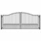 Aleko Steel Dual Swing Driveway Gate - MUNICH Style - 12 x 6 Feet DG12MUND-AP