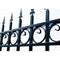Aleko Steel Dual Swing Driveway Gate - OSLO Style - 12 x 6 Feet DG12OSLD-AP