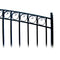Aleko Steel Single Swing Driveway Gate - PARIS Style - 12 x 6 Feet DG12PARSSW-AP