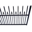 Aleko Steel Single Swing Driveway Gate - PRAGUE Style - 12 x 6 Feet DG12PRASSW-AP
