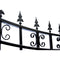Aleko Steel Single Swing Driveway Gate - ST.PETERSBURG Style - 12 x 6 Feet  DG12SPTSSW-AP
