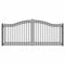 Aleko Steel Dual Swing Driveway Gate - DUBLIN Style - 14 x 6 Feet  DG14DUBD-AP