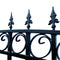 Aleko Steel Dual Swing Driveway Gate - LONDON Style - 14 x 6 Feet  DG14LOND-AP