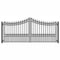 Aleko Steel Dual Swing Driveway Gate - MOSCOW Style - 14 x 6 Feet DG14MOSD-AP