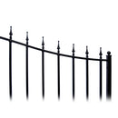 Aleko Steel Single Swing Driveway Gate - MUNICH Style - 14 x 6 Feet DG14MUNSSW-AP