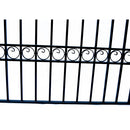 Aleko Steel Dual Swing Driveway Gate - OSLO Style - 14 x 6 Feet DG14OSLD-AP