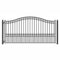 Aleko Steel Single Swing Driveway Gate - PARIS Style - 14 x 6 Feet DG14PARSSW-AP