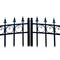Aleko Steel Dual Swing Driveway Gate - PRAGUE Style - 14 x 6 Feet DG14PRAD-AP