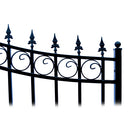 Aleko Steel Dual Swing Driveway Gate - PRAGUE Style - 14 x 6 Feet DG14PRAD-AP