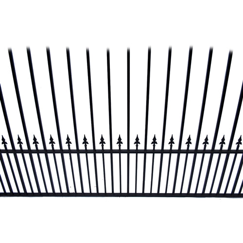Aleko Steel Dual Swing Driveway Gate - PRAGUE Style - 14 x 6 Feet DG14PRAD-AP