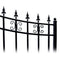 Aleko Steel Single Swing Driveway Gate - ST.PETERSBURG Style - 14 x 6 Feet DG14SPTSSW-AP