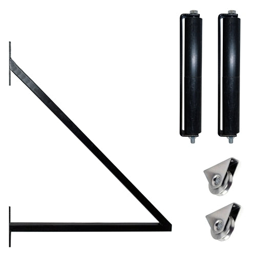 Aleko Slide Steel Driveway Gate - DUBLIN Style - 16 x 6 Feet DG16DUBSSL-AP