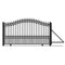 Aleko Steel Sliding Driveway Gate - LONDON Style - 16 x 6 Feet DG16LONSSL-AP