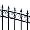 Aleko Steel Single Swing Driveway Gate - LONDON Style - 16 x 6 Feet DG16LONSSW-AP