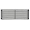 Aleko Steel Dual Swing Driveway Gate - MILAN Style - 16 x 6 Feet DG16MILD-AP
